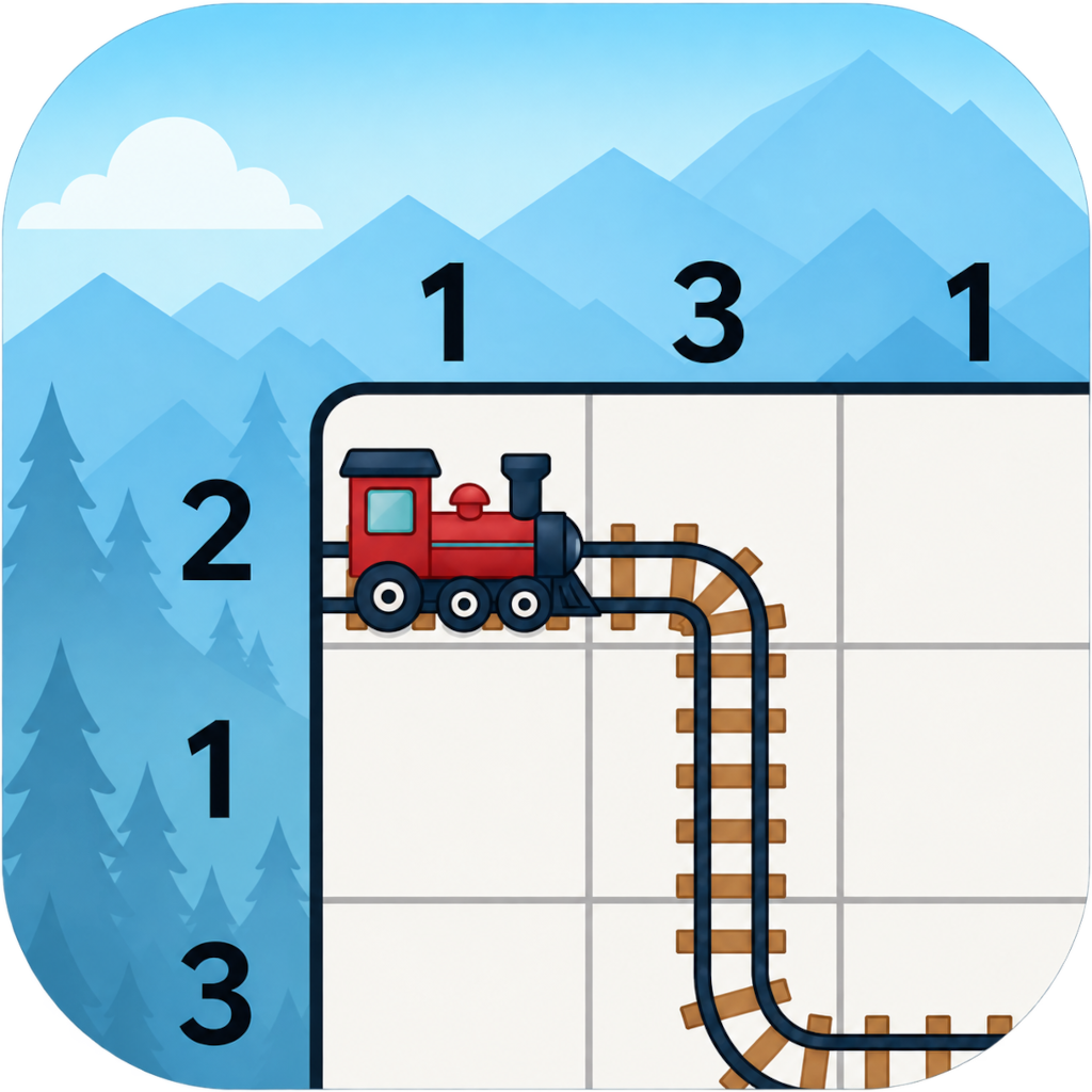 Cozy Train Tracks app icon